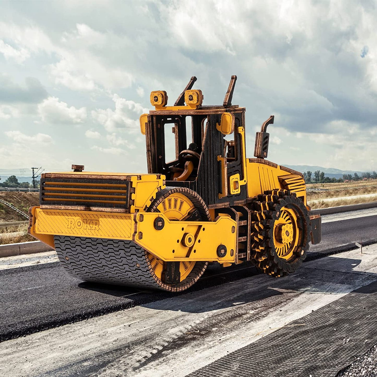 Robotime Rokr Construction Vehicles 3d wooden