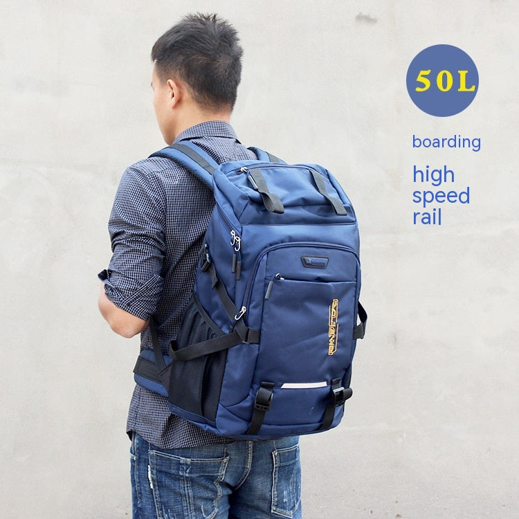 50L Outdoor Travel Backpack | Durable, Large Capacity Luggage