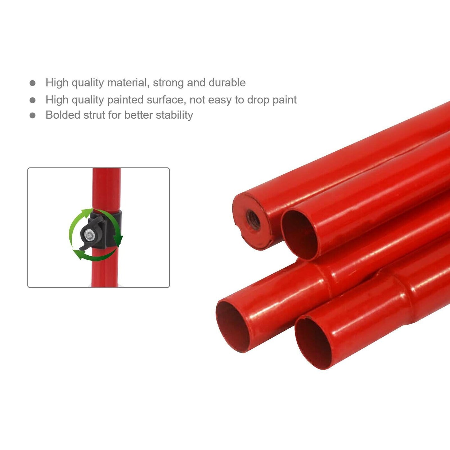 180cm High Free Adjustable Standing Basketball Hoop Net Backboard Stand Set